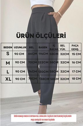 شلوار مشکی زنانه پارچه İstangül Butik - کد 763376877