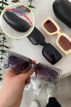 عینک آفتابی نارنجی زنانه UV400 İstangül Butik - کد 810010846