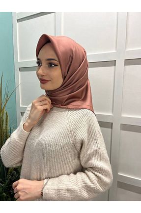 روسری قهوه ای İpek Tivil ipekevi - کد 861309711