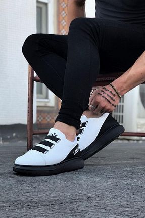 کفش کژوال بژ مردانه پاشنه تخت MAREANDPANDA - کد 861302316