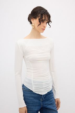 بلوز نباتی زنانه ساده adL - کد 859372624