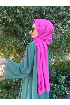 شال صورتی زنانه پنبه ای ipekevi - کد 861306733
