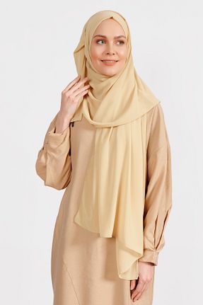شال بژ زنانه شیفون Differenza - کد 861308604