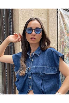 عینک آفتابی مشکی زنانه UV400 Bern Glasses - کد 659916017