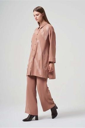 شلوار حجاب قهوه ای پلی استر MÜSEMMA - کد 930551726
