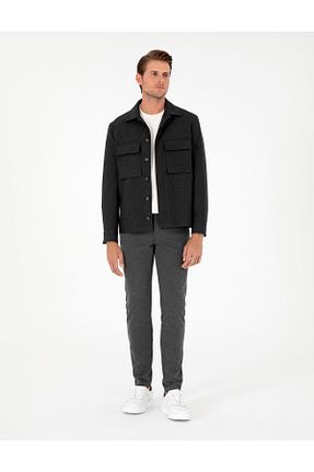 شلوار طوسی مردانه پارچه Pierre Cardin - کد 861356659