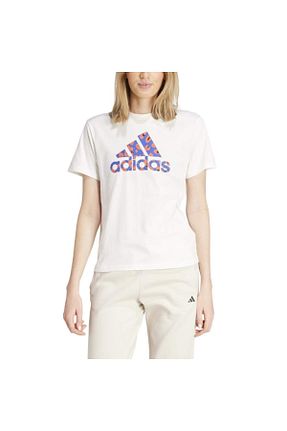تیشرت اسپرت سفید زنانه رگولار adidas - کد 828499000