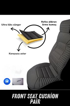 روکش صندلی خودرو مشکی TROBUS - کد 831476708
