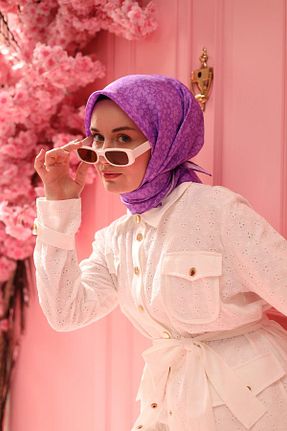 روسری رنگی İpek Tivil Silk Home - کد 856841853