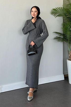 لباس حجاب طوسی زنانه رگولار Şule Giyim - کد 800920665