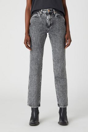 شلوار جین مشکی زنانه رگولار Wrangler - کد 920777938