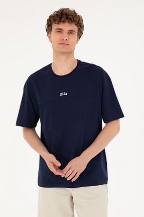 تیشرت سرمه ای مردانه یقه دوچرخه U.S. Polo Assn. - کد 846503750