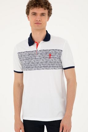 پولوشرت سرمه ای مردانه پارچه U.S. Polo Assn. - کد 859370443