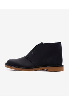 بوت / نیم بوت مشکی مردانه پاشنه تخت CLARKS - کد 792352601