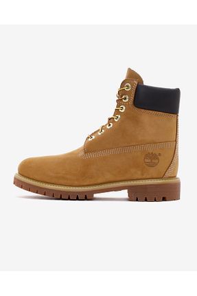 بوت / نیم بوت نارنجی مردانه چرم مصنوعی Timberland - کد 799397413