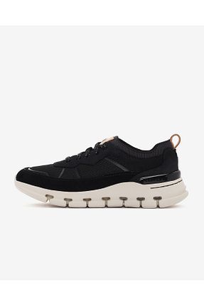 کفش اسنیکر مشکی زنانه بند دار CLARKS - کد 831964950