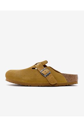 دمپائی زرد زنانه پاشنه تخت Birkenstock - کد 799398006
