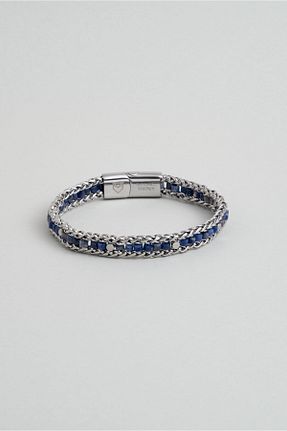 دستبند استیل (فولاد) رنگی مردانه استیل (فولاد) So Chic - کد 861540815