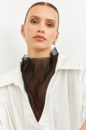 بلوز نباتی زنانه ساده Setre - کد 773257226