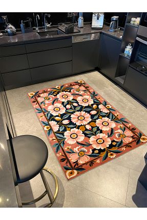 فرش رنگی قابل شستشو Rugs Modern Halı - کد 861540599