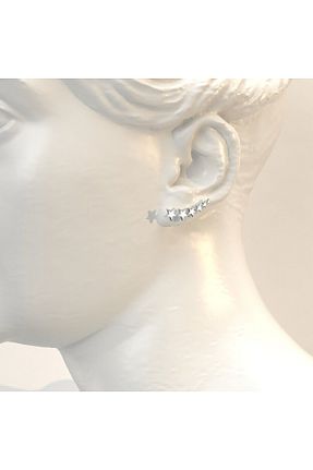 گوشواره نقره زنانه 925 عیار Indigo Takı - کد 861537018