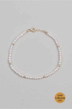 دستبند مروارید زرد مروارید اقیانوس So Chic - کد 824763593