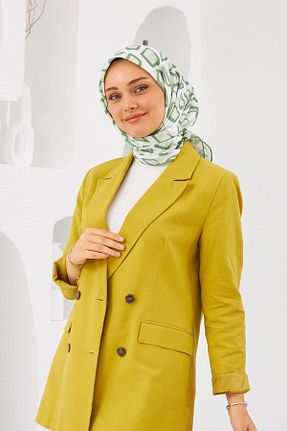 روسری سبز پنبه ای İpekhan - کد 752837486