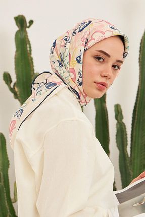 روسری نباتی پنبه ای İpekhan - کد 648329693