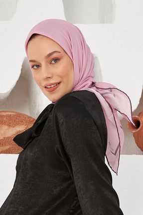 روسری صورتی پنبه ای İpekhan - کد 446773082