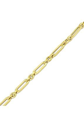 دستبند طلا زرد زنانه 14 عیار Assos Pırlanta - کد 861556533