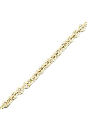 دستبند طلا زرد زنانه 14 عیار Assos Pırlanta - کد 861554293