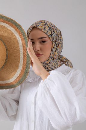روسری سفید پنبه ای Silk Home - کد 749861574
