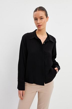 پیراهن مشکی زنانه رگولار Setre - کد 817922295