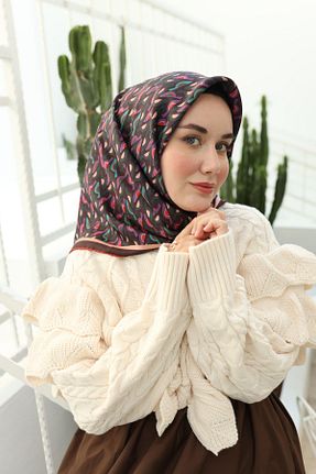 روسری سبز İpek Tivil Silk Home - کد 780241039