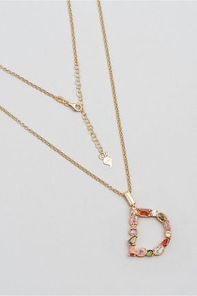 گردنبند نقره زرد زنانه 925 عیار So Chic - کد 816530608