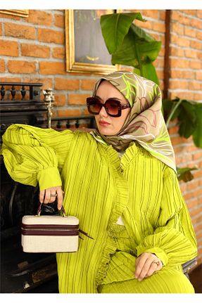 روسری صورتی İpek Tivil Silk Home - کد 820842295
