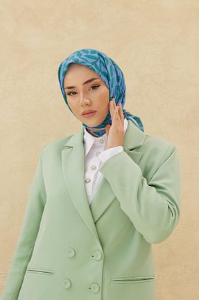 روسری بنفش پنبه ای Silk Home - کد 769970405