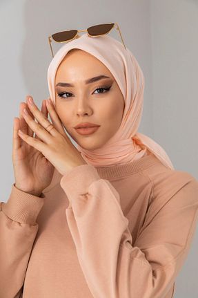 روسری صورتی پنبه ای Silk Home - کد 359363079