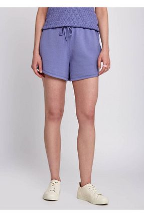 شلوارک و برمودا بنفش زنانه رگولار Knitss - کد 292012259