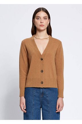 رویه قهوه ای زنانه کشمیر Knitss - کد 443974273