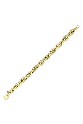 دستبند طلا زرد زنانه 14 عیار Assos Pırlanta - کد 861556528