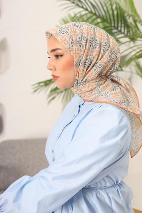 روسری صورتی پنبه ای Silk Home - کد 826949285