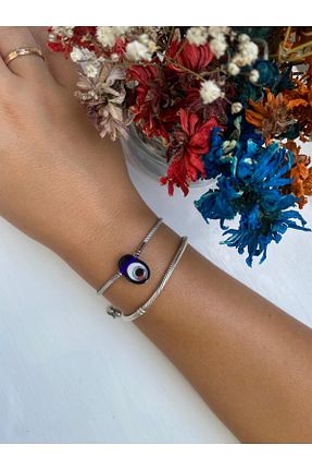 دستبند جواهر آبی زنانه منجق BAE ATOLYE - کد 861552132
