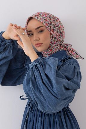 روسری قرمز پنبه ای Silk Home - کد 476022226