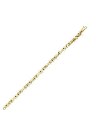 دستبند طلا زرد زنانه 14 عیار Assos Pırlanta - کد 861554306