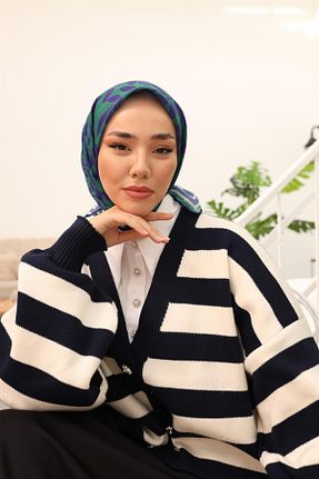 روسری بنفش پنبه ای Silk Home - کد 769976598