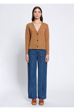 رویه قهوه ای زنانه کشمیر Knitss - کد 443974273