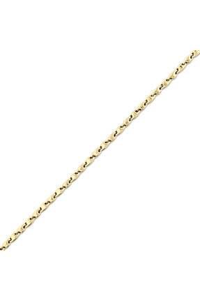 دستبند طلا زرد زنانه 14 عیار Assos Pırlanta - کد 861553983