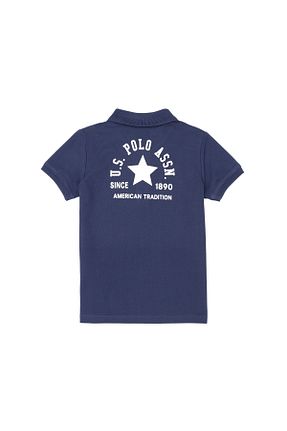 پولوشرت سرمه ای بچه گانه پارچه ای U.S. Polo Assn. - کد 832926759