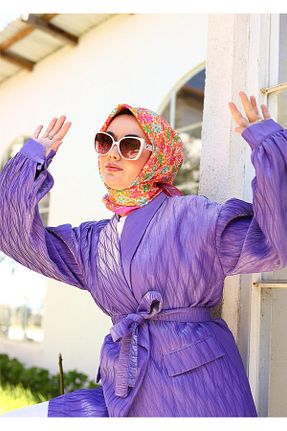 روسری نارنجی İpek Tivil Silk Home - کد 820454063